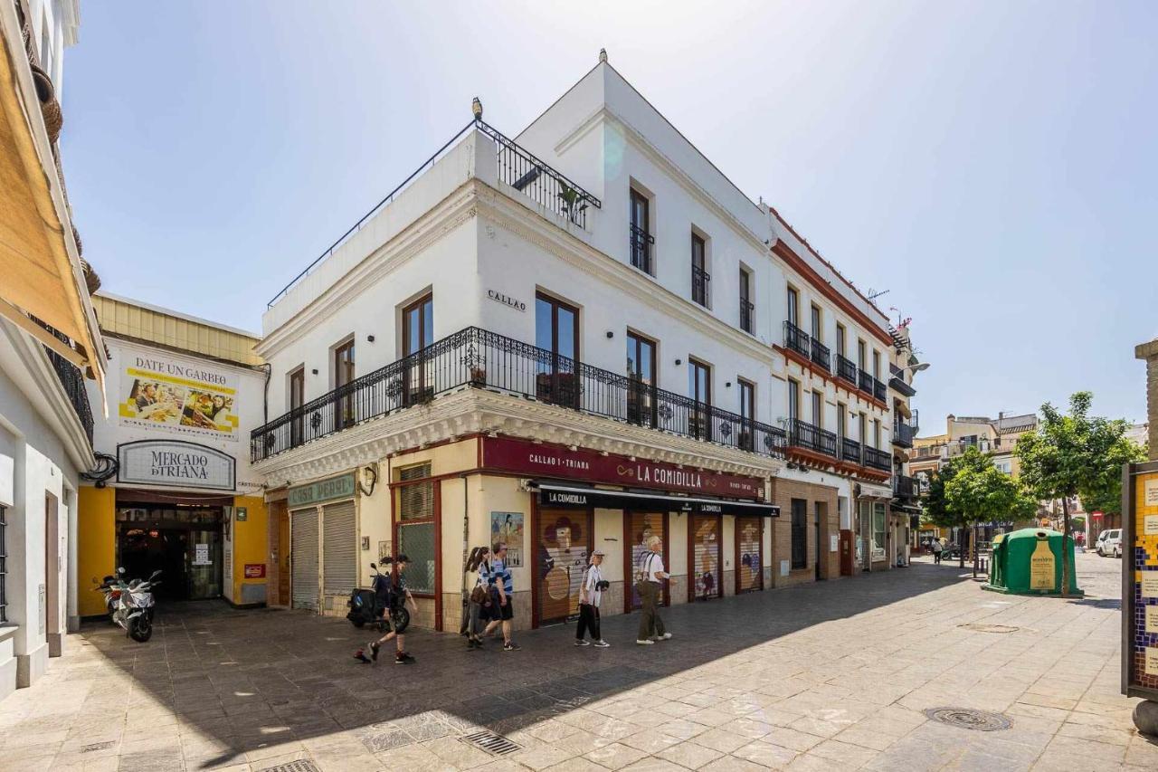 Comfy Away - Apartamento Exclusivo Mercado De Triana Con Balcon Σεβίλλη Εξωτερικό φωτογραφία